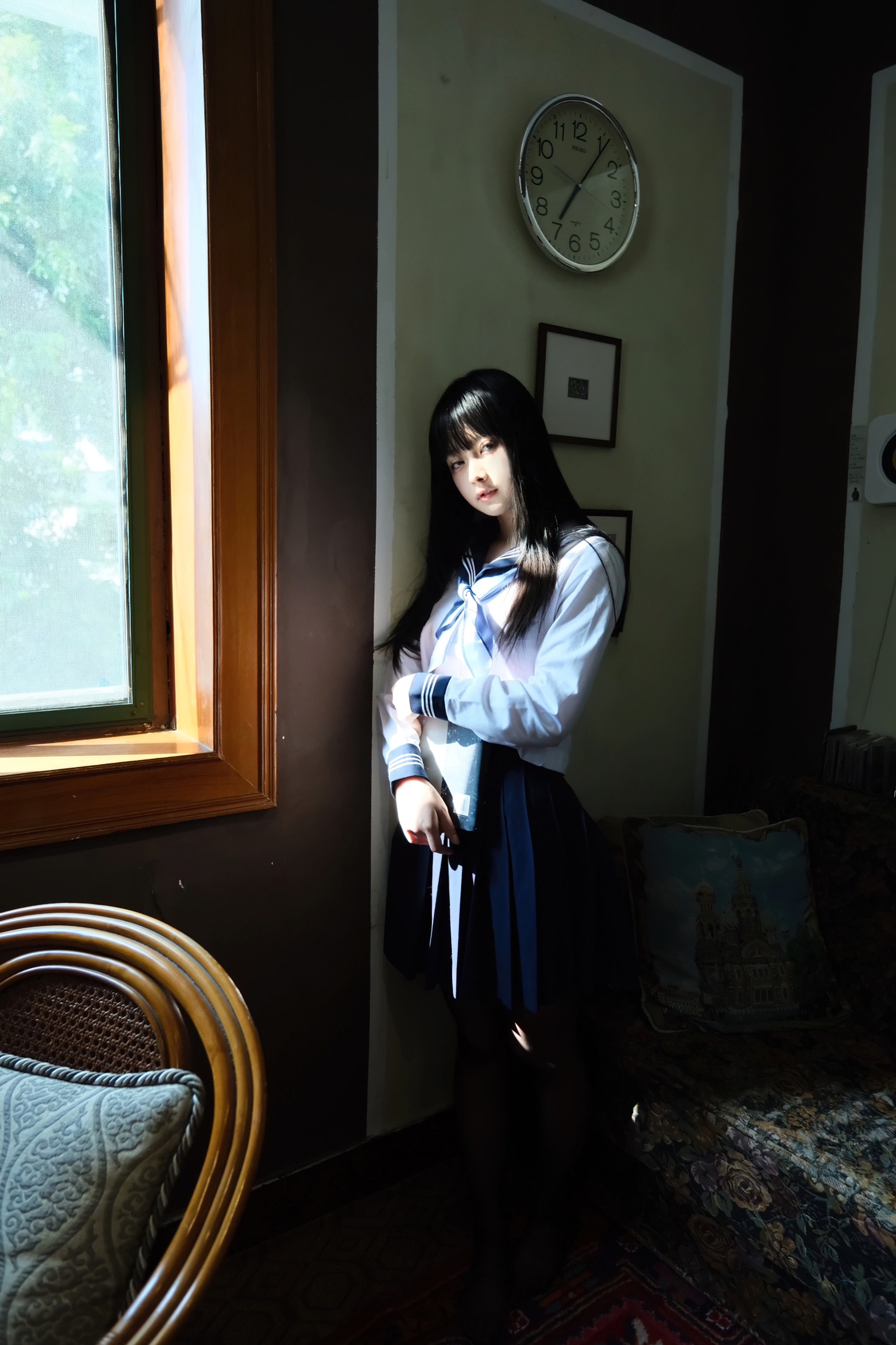 白莉爱吃巧克力 - NO.017 闺房JK[20P]-XikXak